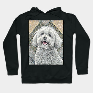 Dog Portrait - Maltese Hoodie